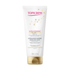 Акція на Ультразволожувальний крем для тіла Topicrem Ultra-Moisturizing Sparkling Body, 200 мл від Eva