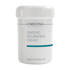 Акція на Живильний крем для обличчя Christina Ginseng Nourishing Cream з женьшенем, для нормальної та сухої шкіри, 250 мл від Eva
