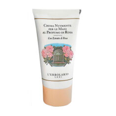 Акція на Живильний крем для рук L'Erbolario Rose Perfumed Nourishing Hand Cream, 75 мл від Eva