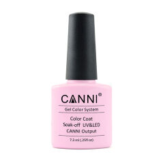 Акція на Гель-лак Canni Gel Color System Color Coat Soak-off UV&LED 146 Ніжний світло-ліловий, 7.3 мл від Eva