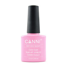 Акция на Гель-лак Canni Gel Color System Color Coat Soak-off UV&LED 073 Насичений світло-рожевий, 7.3 мл от Eva