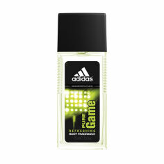 Акція на Парфумований дезодорант-спрей Adidas Pure Game чоловічий, 75 мл від Eva