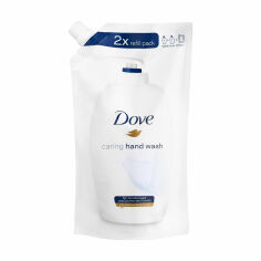 Акція на Рідке крем-мило Dove Caring Hand Wash Краса та догляд, 500 мл (дойпак) від Eva
