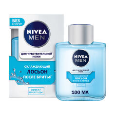 Акція на Охолоджуючий лосьйон після гоління NIVEA MEN для чутливої шкіри, 100 мл від Eva