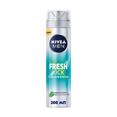 Акция на Гель для гоління NIVEA MEN Fresh Kick, 200 мл от Eva