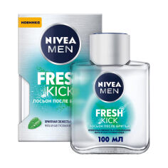 Акція на Чоловічий лосьйон після гоління NIVEA MEN Fresh Kick, 100 мл від Eva