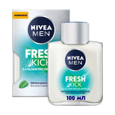 Акція на Чоловічий бальзам після гоління NIVEA MEN Fresh Kick, 100 мл від Eva