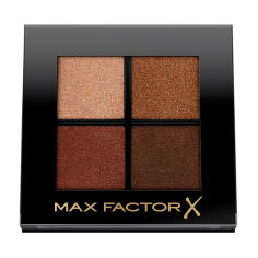 Акція на Тіні для повік Max Factor Colour X-pert Soft Touch Palette 4-кольорові 04 Veiled Bronze, 4.3 г від Eva