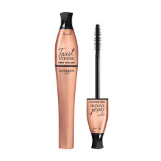 Акція на Туш для вій Bourjois Twist Extreme Fiber Mascara подовження, об'єм та розділення, Black, 8 мл від Eva