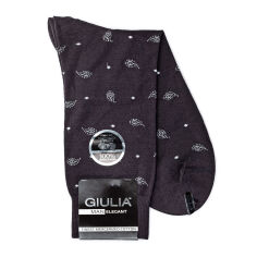 Акція на Шкарпетки чоловічі GIULIA ELEGANT 305 Calzino dark grey р.39-40 від Eva