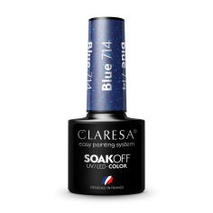 Акція на Гель-лак Claresa Soakoff UV/LED Gel, Blue 714, 5 г від Eva