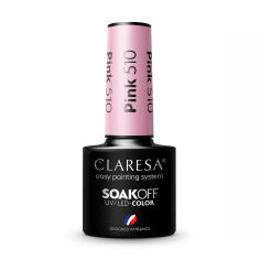 Акція на Гель-лак Claresa Soakoff UV/LED Gel, Pink 510, 5 г від Eva