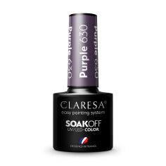 Акція на Гель-лак Claresa Soakoff UV/LED Gel, Purple 630, 5 г від Eva