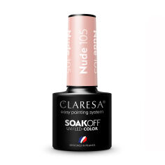 Акція на Гель-лак Claresa Soakoff UV/LED Gel, Nude 105, 5 г від Eva