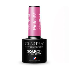 Акція на Гель-лак Claresa Soakoff UV/LED Gel, Pink 519, 5 г від Eva