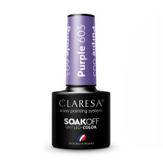 Акція на Гель-лак Claresa Soakoff UV/LED Gel, Purple 603, 5 г від Eva