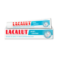 Акція на Зубна паста Lacalut Anti-caries, 75 мл від Eva