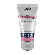 Акція на Відновлювальний ламелярний крем для обличчя Jole Lamellar Treatment Calms Redness Barrier Repaire, 50 мл від Eva