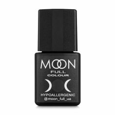 Акція на Гель-лак Moon Full Сolor Hypoallergenic Gel Рolish 152 темно-сірий, 8 мл від Eva