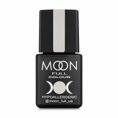 Акція на Гель-лак для нігтів Moon Full Fashion Color Hypoallergenic Gel Polish 233 блідо-сірий, 8 мл від Eva