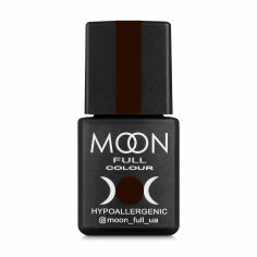 Акция на Гель-лак для нігтів Moon Full Fashion Color Hypoallergenic Gel Polish 236 темний шоколад, 8 мл от Eva