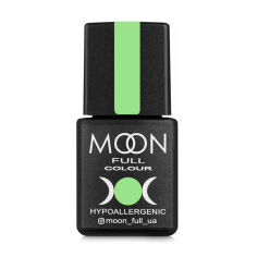 Акція на Гель-лак Moon Full Neon Color Gel Рolish UV/LED, 701 світло-салатовий, 8 мл від Eva