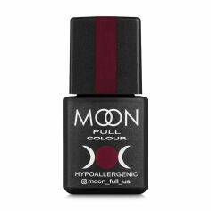 Акція на Гель-лак Moon Full Сolor Hypoallergenic Gel Рolish 144 кармінний, 8 мл від Eva