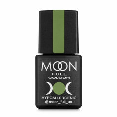 Акція на Гель-лак Moon Full Сolor Hypoallergenic Gel Рolish 214 оливковий, 8 мл від Eva