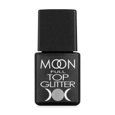 Акция на Топ для гель-лаку Moon Full Top Glitter 03 Silver, 8 мл от Eva
