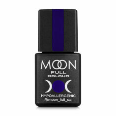 Акція на Гель-лак Moon Full Сolor Hypoallergenic Gel Рolish 177 темний індиго, 8 мл від Eva