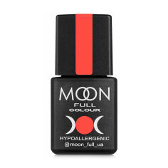 Акция на Гель-лак Moon Full Neon Color Gel Рolish UV/LED, 706 кораловий, 8 мл от Eva