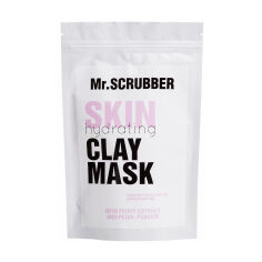 Акція на Зволожувальна маска для обличчя Mr.Scrubber Hydrating Peony Extract Clay Mask для сухої шкіри, 100 г від Eva