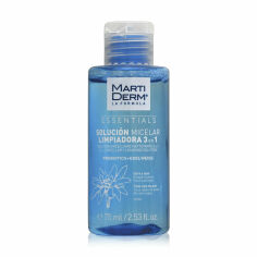 Акция на Очищувальний міцелярний розчин MartiDerm Essentials Cleansing Micellar Solution 3 в 1, 75 мл от Eva