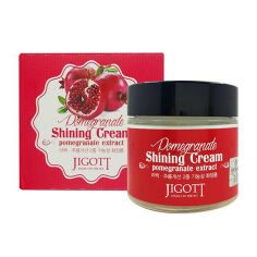 Акція на Крем для обличчя Jigott Pomegranate Shining Cream з екстрактом гранату, 70 мл від Eva