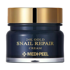 Акция на Крем для обличчя Medi-Peel 24k Gold Snail Repair Cream з колоїдним золотом та муцином равлика, 50 мл от Eva