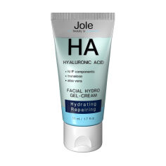 Акція на Гіалуроновий гель-крем для вмивання Jole Facial Hydro Gel-Cream, 50 мл від Eva