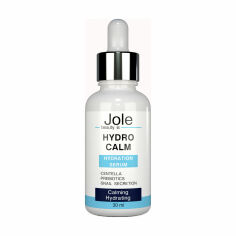 Акція на Сироватка для обличчя Jole Hydro Calm Serum з муцином равлики, центелою та пребіотиками, 30 мл від Eva