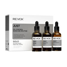 Акция на Набір сироваток для догляду за шкірою обличчя Revox B77 Just Oil Control Skincare Routine, 3*30 мл от Eva