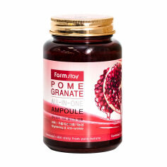 Акция на Ампульна сироватка для обличчя FarmStay Pomegranate All-In-One Ampoule з екстрактом гранату, 250 мл от Eva