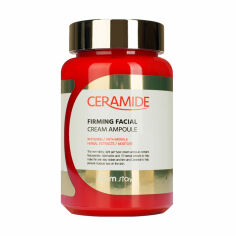 Акция на Зміцнювальна ампульна крем-сироватка для обличчя FarmStay Ceramide Firming Facial Cream Ampoule з керамідами, 250 мл от Eva