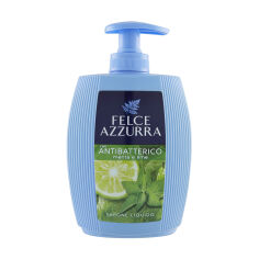 Акция на Антибактеріальне рідке мило Felce Azzurra Antibacterico Mint & Lime, 300 мл от Eva