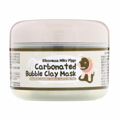 Акція на Глиняно-бульбашкова маска для обличчя Elizavecca Milky Piggy Carbonated Bubble Clay Mask, 100 мл від Eva