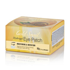 Акція на Гідрогелеві патчі для шкіри навколо очей очі Esfolio Gold Snail Hydrogel Eye Patch з екстрактом золотого равлика, 60 шт від Eva