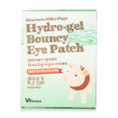 Акція на Гідрогелеві патчі для шкіри навколо очей Elizavecca Face Care Milky Piggy Hydro-gel Bouncy Eye Patch, 20 шт від Eva