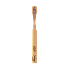 Акция на Дитяча зубна щітка Chicco Bamboo Toothbrush фіолетова упаковка, від 3 років, 1 шт от Eva
