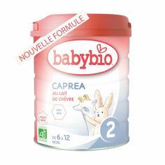 Акція на Органічна суха суміш для подальшого годування BabyBio Caprea2 на основі козячого молока, для дітей від 6 до 12 місяців, 800 г від Eva
