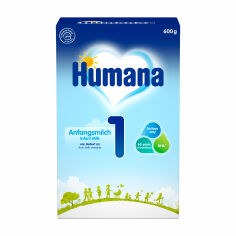 Акція на Молочна суха суміш Humana 1 з народження, 600 г від Eva