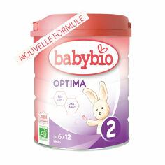 Акція на Суміш дитяча, молочна, органічна BabyBio Optima2 для дітей від 6 до 12 місяців, 800 г від Eva