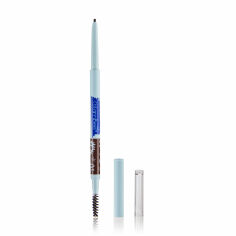 Акція на Тонкий олівець для брів GlamBee Brow Pencil Slim механічний, тон 01, 0.1 г від Eva