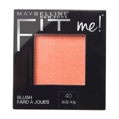 Акция на Рум'яна для обличчя Maybelline New York Fit Me Blush 40 Peach, 4.5 г от Eva